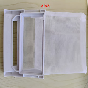 2 Piezas de Bolsas Filtros para Lavadora - Recolector de Agua No Eléctrico con Marco Desmontable, Malla Duradera para Prevenir Residuos y Pelusas, Compatible con la Mayoría de Lavadoras Estándar, Accesorio para Lavadora, Diseño Funcional, Malla de Alta C