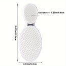 Nano Vidrio Limas Para Pies, Raspador De Doble Cara Para Pies, Escobilla Para Tacones, Removedor De Callos, Exfoliante, Cuidado De Pedicura, Herramienta De Limas Para Pies, Accesorios