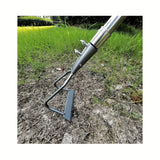 Rastrillo de césped Pala para césped Jardín deshierbador agrícola Rastrillo suave para tierra del jardín