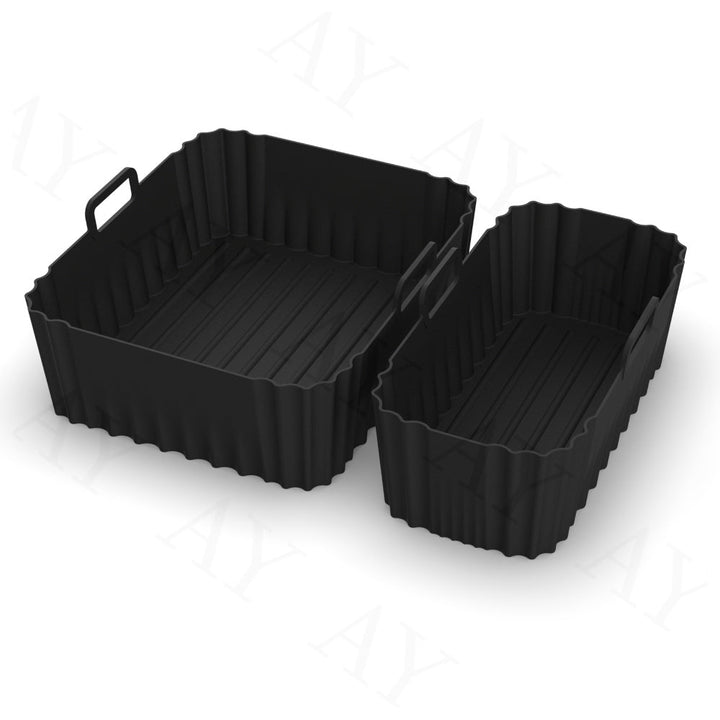Revestimiento de Silicona para Freidora de Aire Tefal Ey901840, Tower T17099, Salter EK5729, Bandeja Reutilizable para Horno Lakeland, Bandeja de Silicona Antiadherente para Parrilla