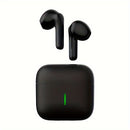 Presentamos los últimos audífonos inalámbricos con batería de larga duración: auriculares intrauditivos estéreo compactos, ideales para deportes y videojuegos, con carga USB y cancelación de ruido para llamadas