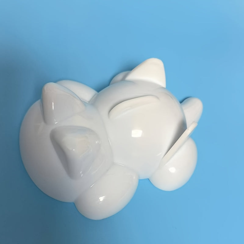 1pc WhimsyCat Molde creativo para sushi con forma de gato, molde de arroz japonés de plástico para hacer sushi casero, divertido gadget de cocina para entusiastas de la cocina