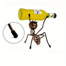 Elegante soporte de vino de metal con diseño de hormigas realistas - Soporte creativo para cócteles y cerveza, perfecto para el hogar, restaurantes y decoración de bares, decoración de hormigas