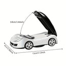 Soporte Plegable para Teléfono en Forma de Modelo de Coche, Soporte para Teléfono para Salpicadero de Coche con Rotación de 360 Grados, Soporte Universal para Móvil, Accesorios para Coche