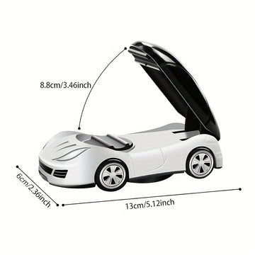Soporte Plegable para Teléfono en Forma de Modelo de Coche, Soporte para Teléfono para Salpicadero de Coche con Rotación de 360 Grados, Soporte Universal para Móvil, Accesorios para Coche
