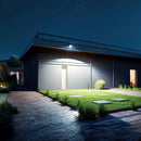 9 lámparas solares LED COB con 3 modos de iluminación y control remoto, IP44, lámpara de seguridad con sensor de movimiento para exteriores, iluminación de senderos de jardín para decoración navideña, cargada por energía solar, sin cableado, 0 facturas d