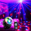 1pc Bola de Discoteca RGB Activada por Sonido con Control Remoto - 7 Modos, Alimentada por USB, Ideal para Fiestas de Baile en Casa, Bares, Karaoke, Halloween, Navidad, Decoración de Bodas, Luz de Fiesta Disco USB