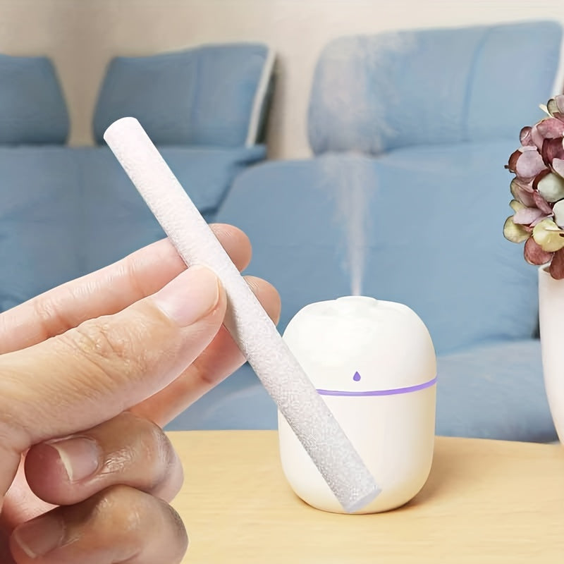 2/6/8 Núcleos De Algodón Humidificador USB, Hisopos De Algodón Absorbentes, Elementos Filtrantes De Repuesto, Varillas De Esponja De Purificación De Filtro Volátil De Aromaterapia
