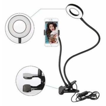 Kit Youtuber TIKTOK Atril Con Aro de Luz y Porta Celular Flexible