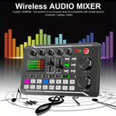 Consola de mezcla de DJ alimentada por USB con interfaz de audio, cambiador de voz, batería de litio recargable de 1200 mAh - Ideal para transmisiones en vivo, podcasts, juegos | Salida de calidad de estudio, consola de juegos