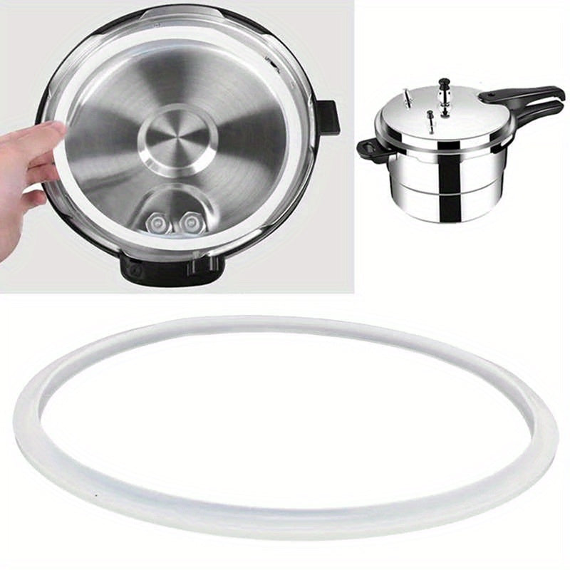 Anillo de Sellado para Olla a Presión 1-Pack - Anillo de Silicona Grado Alimenticio, Compatible con Cocinas de Aleación de Aluminio (A18/A20/A22/A24/A26/A28/A30/A32), Sello Antifugas, Diseño Fácil de Limpiar para Cocción Rápida, Accesorio de Cocina, Uten