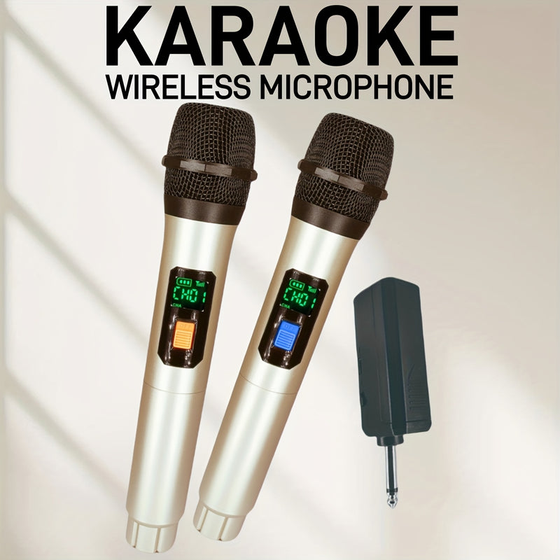 Micrófono inalámbrico Golden Drag One Two, ideal para interiores y exteriores, reuniones familiares, discursos, KTV, canto con excelente sonido