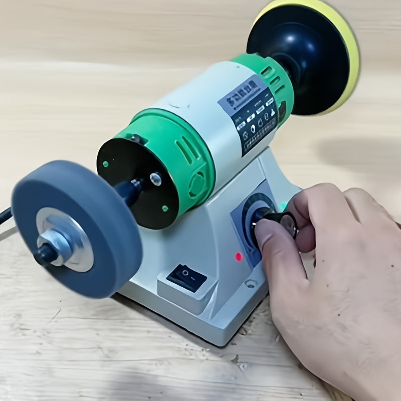 5 piezas de juego de ruedas de pulido de fibra, punta de montaje de cabeza redonda, compatible con lijadora de discos para pulidor de escritorio y lijadora, solo ruedas de pulido sin accesorios.