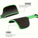 1 Lima de Pies Doble Cara en Forma de U con Diseño Ergonómico para el Talón, Elimina Eficientemente la Cutícula Muerta y Deja los Pies Suaves y Lisos – Adecuada para Todas las Estaciones