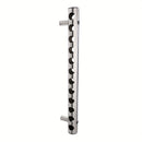 Soporte de Vino Minimalista de Acero Inoxidable para Montar en la Pared - Elegante y Práctico para Cocina y Comedor, Hogar, Sala de Estar