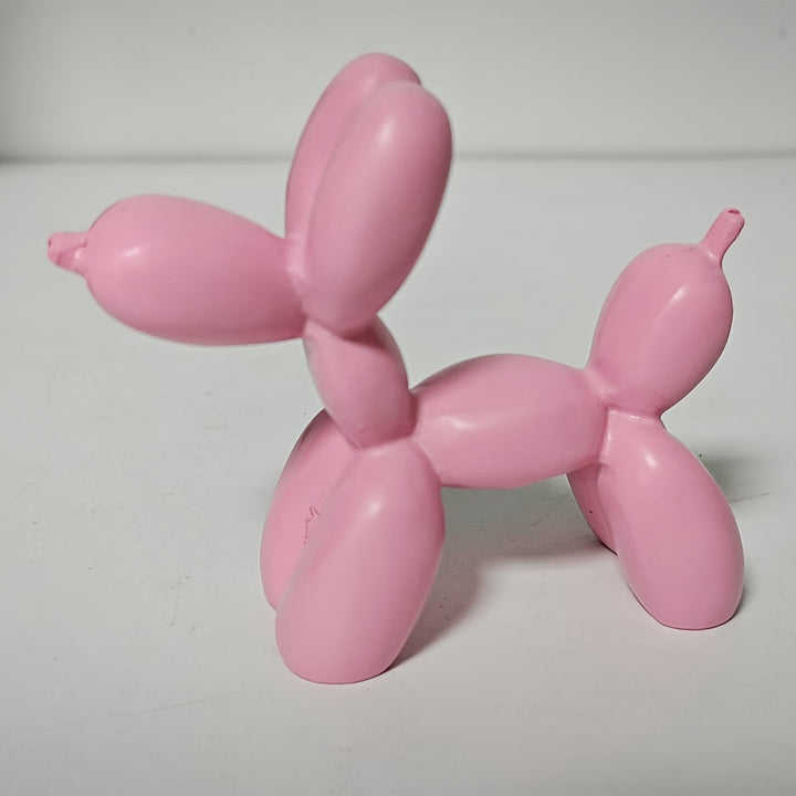 Figura de Perro de Dibujos Animados Minimalista Moderna de 1 Pieza - Decoración de Resina Versátil para Sala de Estar, Exhibición en Soporte de TV, Mejora de Estantería | Uso Interior/Exterior, No Requiere Energía, Decoración de Perro
