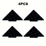 4/12/20pcs Pegatinas De Agarre En Forma De Árbol, Cintas Antideslizantes Para Pisos De Madera Y Baldosas, Cintas Reutilizables Y Lavables Para Alfombras De Área, Para Uso Doméstico