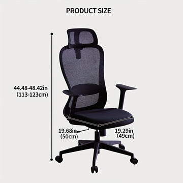 K3000 Silla Ergonómica para Gaming con Soporte Lumbar, Ideal para Sentarse Largo Tiempo y Uso en Oficina o Computadora