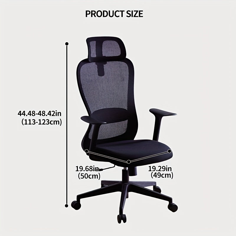 K3000 Silla Ergonómica para Gaming con Soporte Lumbar, Ideal para Sentarse Largo Tiempo y Uso en Oficina o Computadora