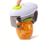 Abrevasos eléctrico, utensilio de cocina, duradero y automático para abrir frascos nuevos sellados, abrelatas sin necesidad de manos con apertura más fácil (batería no incluida)