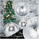 1pc Bola de Espejo de Vidrio, Bola Disco Reflectante, Accesorio para Fotografía, Decoraciones de Bodas para Hogar Sala Oficina, Adecuada para Halloween Navidad Día de San Valentín Año Nuevo Iluminación Escénica