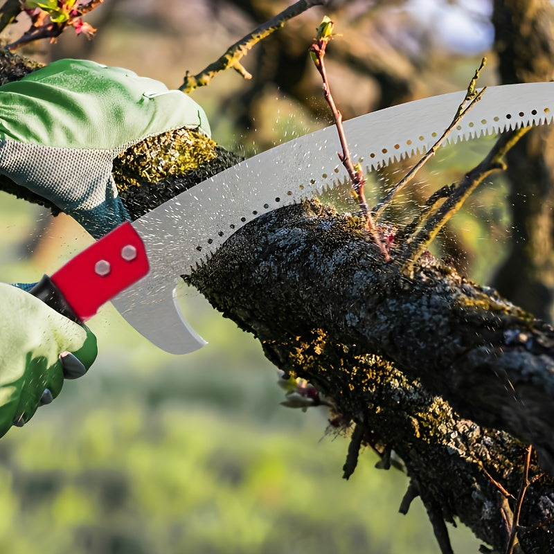 Cuchillo de poste profesional de alta resistencia con barra de extensión - Extensible hasta 3.05 metros, adecuado para podar árboles, podar ramas, jardinería y uso forestal - Compatible con sierras de cadena y operación manual, uso de cuatro estaciones