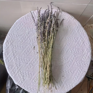 50pcs Flores Secas de Lavanda Natural - Aroma Duradero para Decoración del Hogar, Calmante y Purificador, Perfecto para el Ambiente de la Sala de Estar