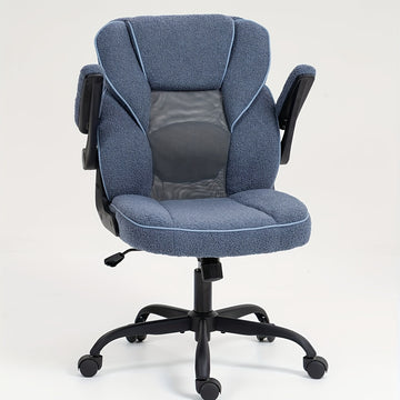 Silla de Estudio Cómoda Silla de Oficina Silla de Maquillaje Silla de Tarea Ergonómica Silla de Sofá para el Hogar Silla Grande y Cómoda para Sentarse Largo Tiempo
