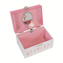 Caja de Música de Bailarina de Ballet de Madera Clásica, Organizador de Joyería de Cuerda Mecánica con Figura Giratoria, No Necesita Batería, Almacenamiento de Recuerdos para Accesorios, Regalo Ideal para Cumpleaños y Fiestas