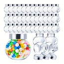 20/30/50pcs, Tarro de Vidrio Mini con Tapa 1.7oz Tarro de Caramelo Mini Tarro Mason Pequeño con Tapa Contenedor de Vidrio Pequeño, Utilizado para Regalos Regalos de Boda Tarro de Miel de Especias Azúcar Helado Herbal