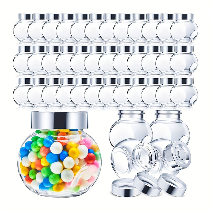 20/30/50pcs, Tarro de Vidrio Mini con Tapa 1.7oz Tarro de Caramelo Mini Tarro Mason Pequeño con Tapa Contenedor de Vidrio Pequeño, Utilizado para Regalos Regalos de Boda Tarro de Miel de Especias Azúcar Helado Herbal