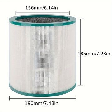 Filtro HEPA de Primera Calidad para Purificadores de Aire Dyson - Compatible con los Modelos TP00/TP01/TP02/TP03/BP01/AM11, Mejora la Calidad del Aire Interior