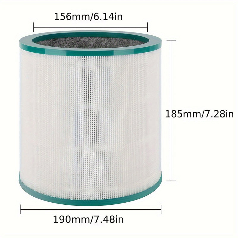 Filtro HEPA de Primera Calidad para Purificadores de Aire Dyson - Compatible con los Modelos TP00/TP01/TP02/TP03/BP01/AM11, Mejora la Calidad del Aire Interior