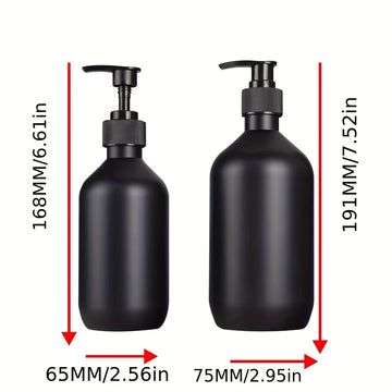 1 Pieza, Dispensador De Jabón De Plástico, Botella De Loción De Encimera Con Bomba, Dispensador De Jabón Líquido De Loción De Baño, Botella Vacía Recargable Para Champú Gel De Ducha Acondicionador Para El Cabello, Accesorios De Baño