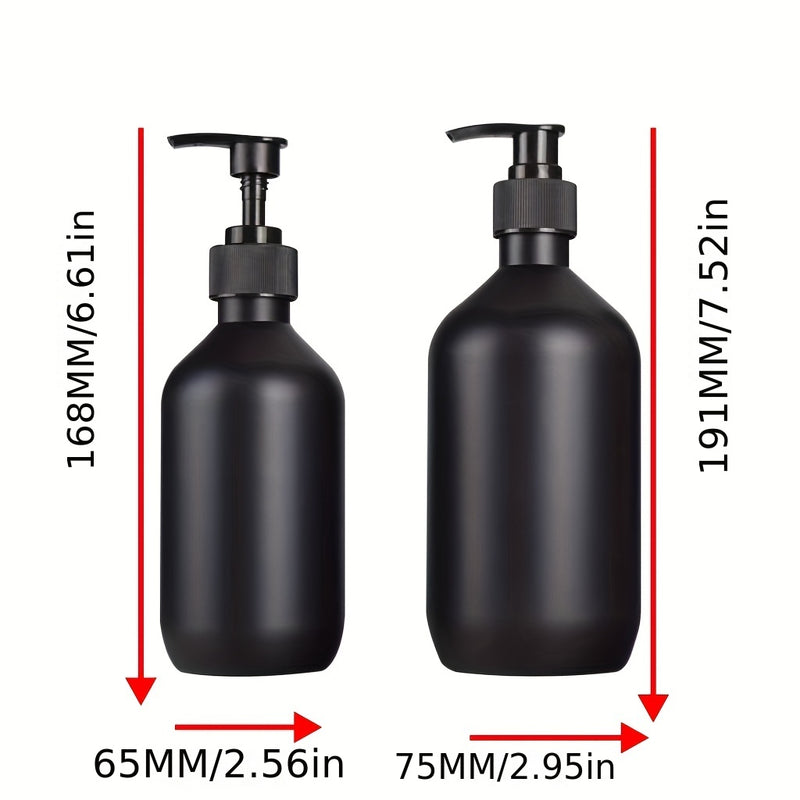 1 Pieza, Dispensador De Jabón De Plástico, Botella De Loción De Encimera Con Bomba, Dispensador De Jabón Líquido De Loción De Baño, Botella Vacía Recargable Para Champú Gel De Ducha Acondicionador Para El Cabello, Accesorios De Baño