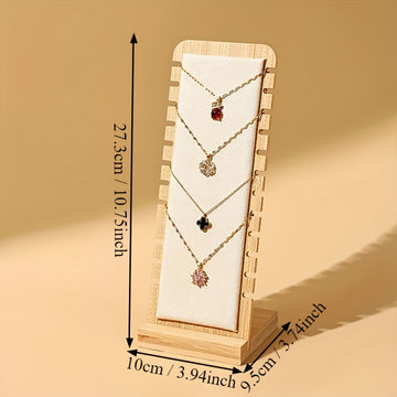 Elegante Soporte de Madera para Collares: Exhibe tu Colección de Joyas con Estilo, Premium Soporte de Madera para Pendientes: Eleva tu Presentación de Joyas, Elegante Bandeja de Madera para Pulseras: Mejora tu Exposición de Joyas