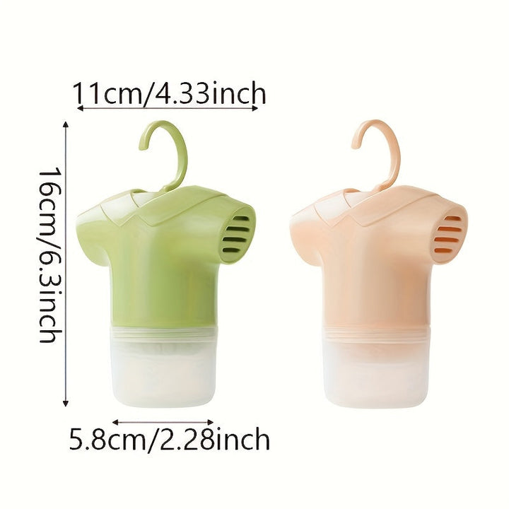 Caja de deshumidificación colgante para armario, absorción rápida, eliminación de olores, eliminación de moho y humedad, material de polipropileno, para dormitorios y escenarios variados, eliminación de olores | Caja colgante | Diseño portátil