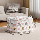 Bolsa de almacenamiento grande, 1 unidad, material no tejido, ideal para guardar sábanas, edredones, ropa de temporada, muñecas y más