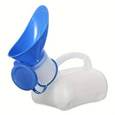 Inodoro Portátil para Hombres y Mujeres - Urinario Espacioso Antifugas con Diseño de Asa Fácil, Baño de Plástico Duradero para Coche, Autocaravana, Camping y Actividades al Aire Libre