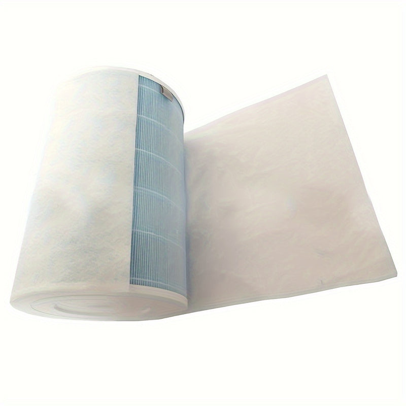 Hojas de filtro de polipropileno para purificador de aire, compatibles con varios modelos de acondicionadores de aire y purificadores de aire - Tela no tejida electrostática para reducción de alérgenos, fácil de cortar a medida (71.12cm x 30.48cm, múltip