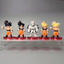 21 figuras de personajes populares del anime, incluyendo a los héroes Saiyan como Bulma, Vegeta y Piccolo, Frieza. Recibe 1 pieza al azar para decoración de escritorio
