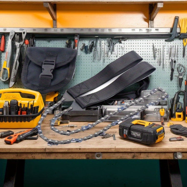 Sierra de Alambre Portátil Manual - Metal, No Necesita Electricidad para Cortar Madera de Forma Eficiente, Corta Madera Como Mantequilla