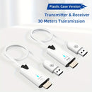 Transmisor y receptor inalámbricos 30M 4K, decodificación 1080P, salida 60Hz, 8 TXs a 1 RX, kit de extensión de video y audio inalámbrico 5G, adaptador de TV Stick, cable de exhibición para cámara, portátil, escritorio, PC, TV Box, PS5/4 a monitor de TV,