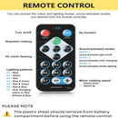 Ilumina Tu Fiesta Con Luces De DJ Con Control Remoto: 7 Modos, Bola De Luz De Discoteca RGB, Lámpara Estroboscópica Y Más.