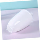 Fabricante de donas fácil de usar - Molde de donas mini blanco ABS con mango con resorte, perfecto para hornear en casa, suministros para hornear donas.