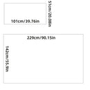 Alfombra de baño antideslizante de tejido de punto, resistente, lavable, moldeada por prensado térmico, con superficie antideslizante para sofá, colchón, felpudo y tapete