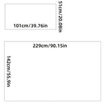 Alfombra de baño antideslizante de tejido de punto, resistente, lavable, moldeada por prensado térmico, con superficie antideslizante para sofá, colchón, felpudo y tapete