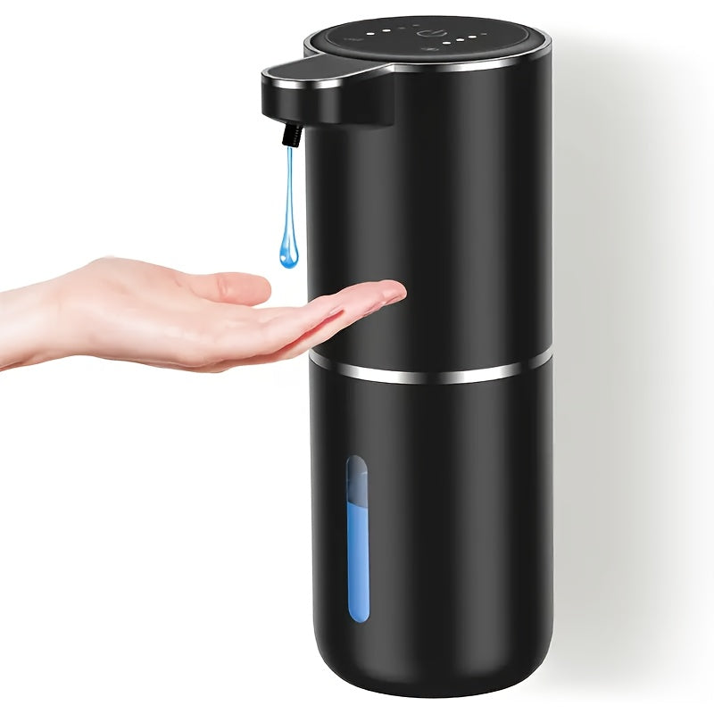 Dispensador de jabón en barra automático, sin contacto, con una sola mano, opciones negras y blancas, carga USB, batería de litio, ideal para cocina y baño, dispensador de jabón para cocina.