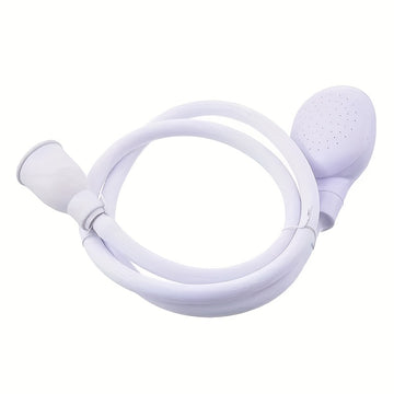 Manguera de ducha portátil para lavabo, grifo de ducha para baño, lavado de pelo, accesorio de baño para mascotas, perros y gatos - Rociador de flujo ajustable multifunción, no eléctrico, se adapta a tamaños de grifo estándar - 1 pieza