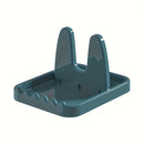 1pc Soporte multifuncional plegable para utensilios de cocina de plástico, con tapa, sin necesidad de taladrar, ahorra espacio, para organizar accesorios de cocina